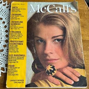 Vintage McCall's Magazine February 1968